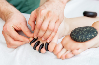 hot stone reflexology image